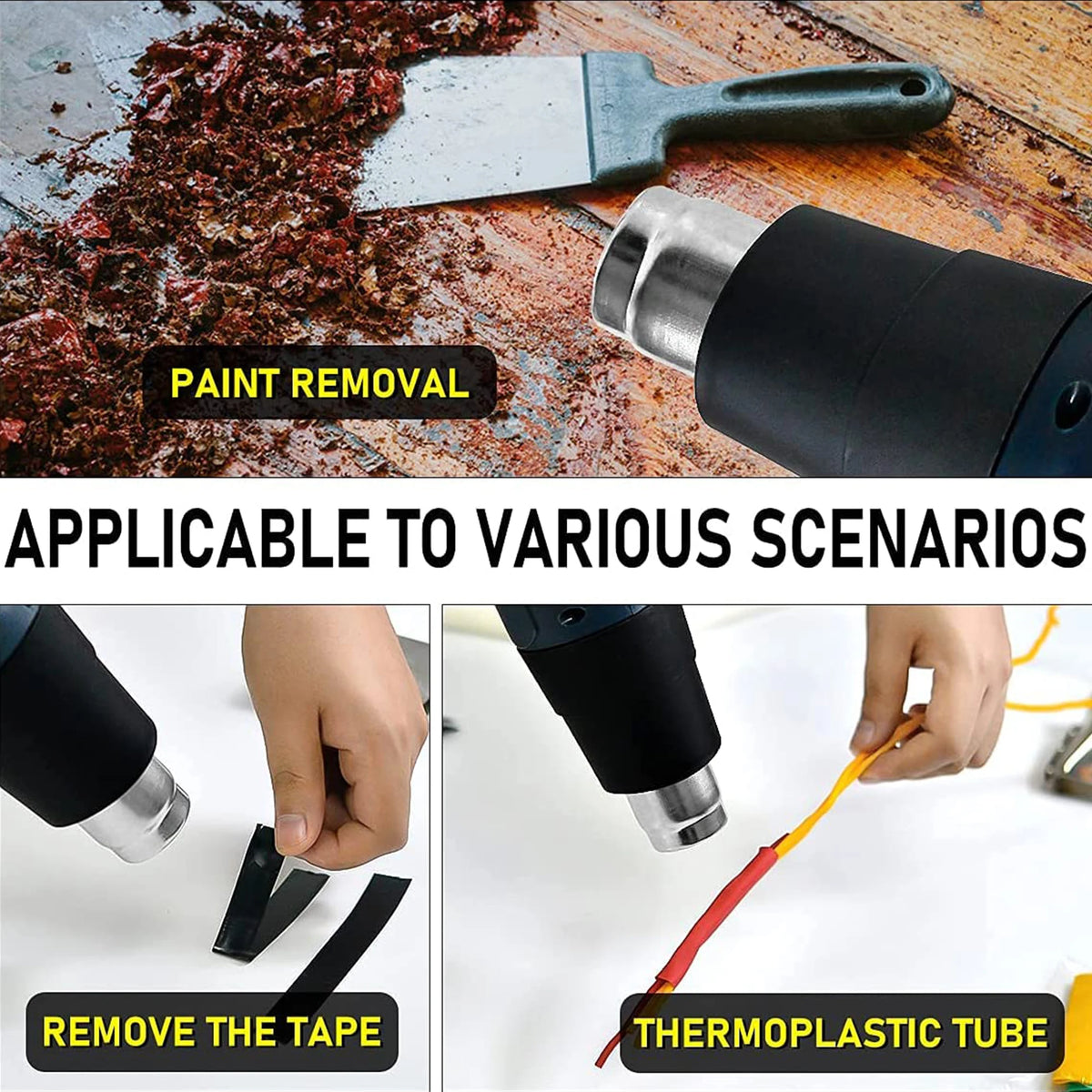 220V Heat Gun 2000W Variable Advanced Electric Hot Air Gun Advanced Hot Air Gun Temperatures Adjustable Electric Heat Gun