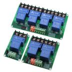 1 2 4 Channel Relay Module 30A With Optocoupler Isolation 1 Way 5V 12V 24V Supports High And low Triger Trigger