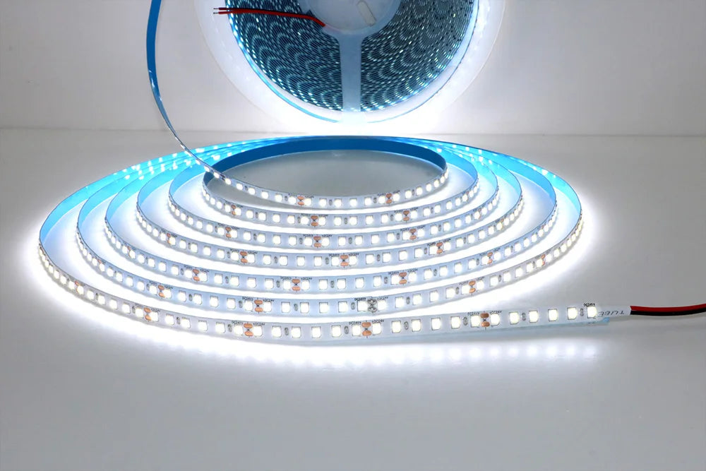 Single Strip 5m 10m 15M 20m Long LED Strip DC24V 120LEDs/m Light Strip Flexible Cuttable Whole Length Is 20meters Soft Lamp Bar