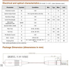 1310/1550 DFB laser,MQW-DFB Laser Diode with Isolator