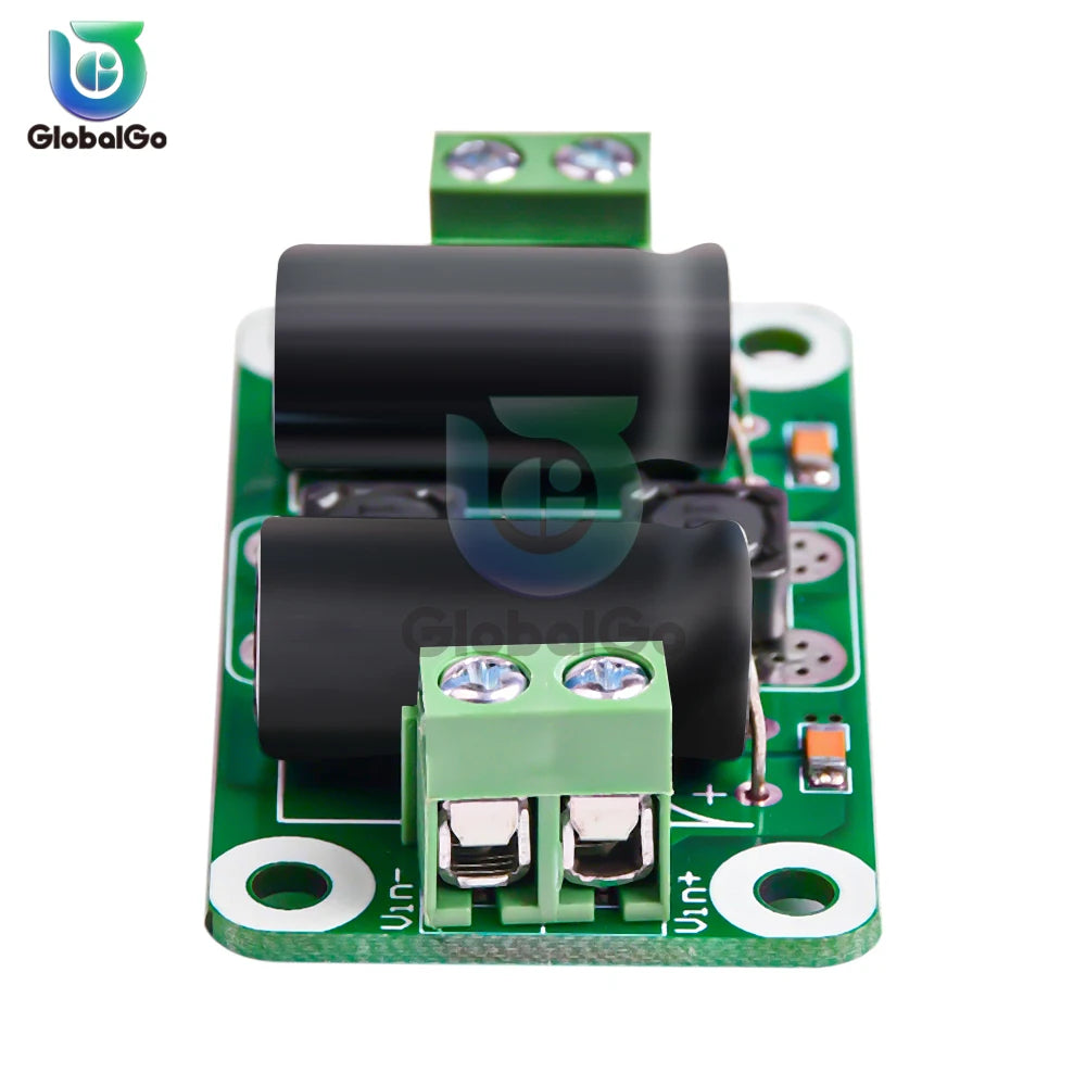 DC Power Filter Board 0-25V/0-50V 2A/3A/4A Class D Power Amplifier Module Interference Suppression Board EMI Suppression