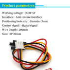 1/5/10Pcs A3144 Hall Effect Switch Magnetic Sensor Module for Motor Speed Counting
