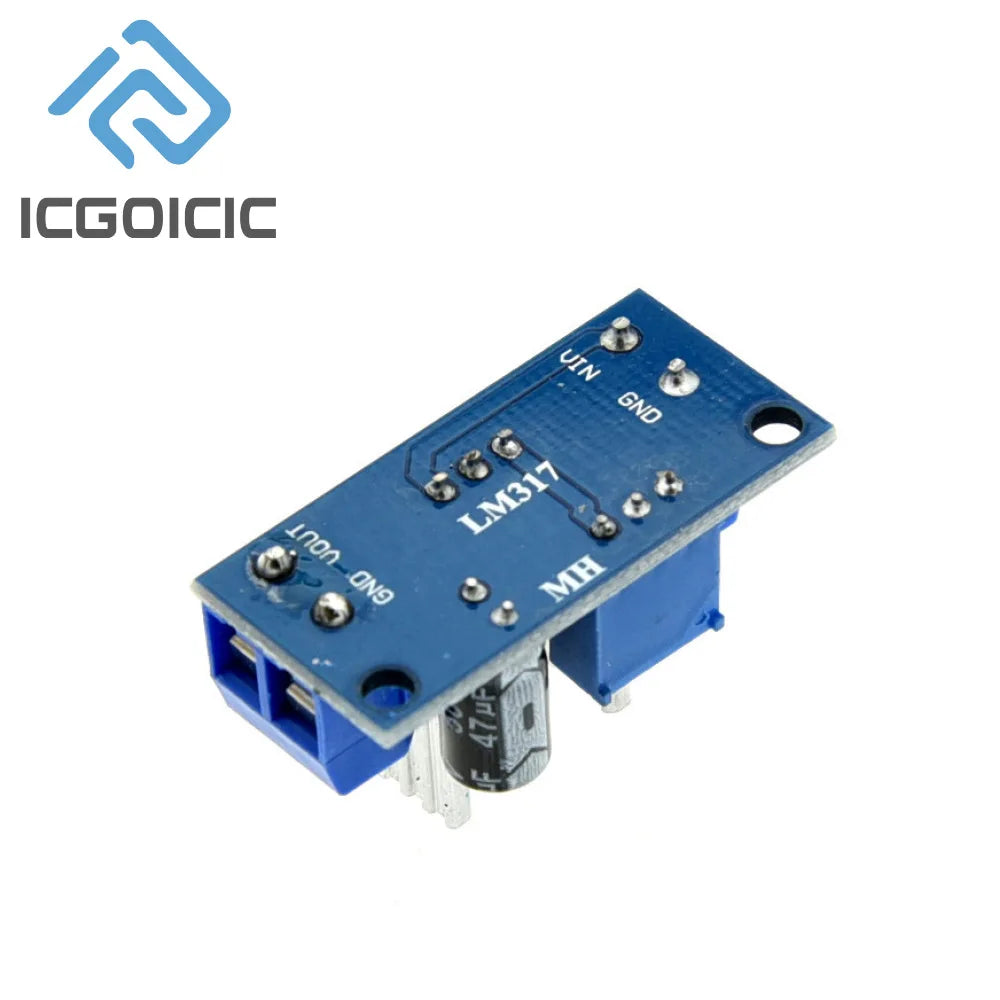 1-50PCS LM317 DC-DC Converter Buck Step Down Circuit Board Module Linear RegulatorAdjustable Voltage Regulator Power Supply
