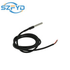 DS18B20 Temperature Sensor Module Kit Waterproof 100CM Digital Sensor Cable Stainless Steel Probe Terminal Adapter For Arduino