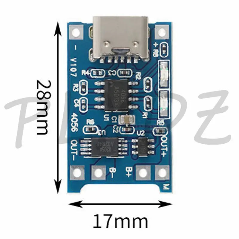 5-20pcs Type-c Micro USB Mini 18650 TP4056 Lithium Battery Charger Module Charging Board With Protection 5V 1A Charger Module