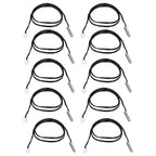 10Pcs Temperature Sensor Probe NTC Thermistor Temp Transducer 5x25mm Cylindrical Head 500mm10K B3435