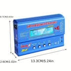 IMAX B6 Digital Battery Pack Charger, an 80W Digital Balance Charger for Aircraft Models, with a Discharge Power of 5W Suitable