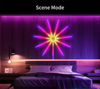 RGBIC Firework Strip Lights LED Bluetooth APP Control Neon Strip USB 5V Changing Smart Lamp Sync Music Bedroom Decor Dream Light