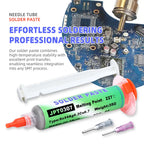 JPT0307 Lead-Free Solder Paste RoHS No-Clean Silver-Containing for SMT