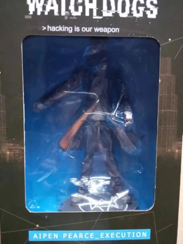 Watch Dogs 24cm Aiden Pearce Action Figure Collection Anime Figurine Collectible Model Toy Gifts