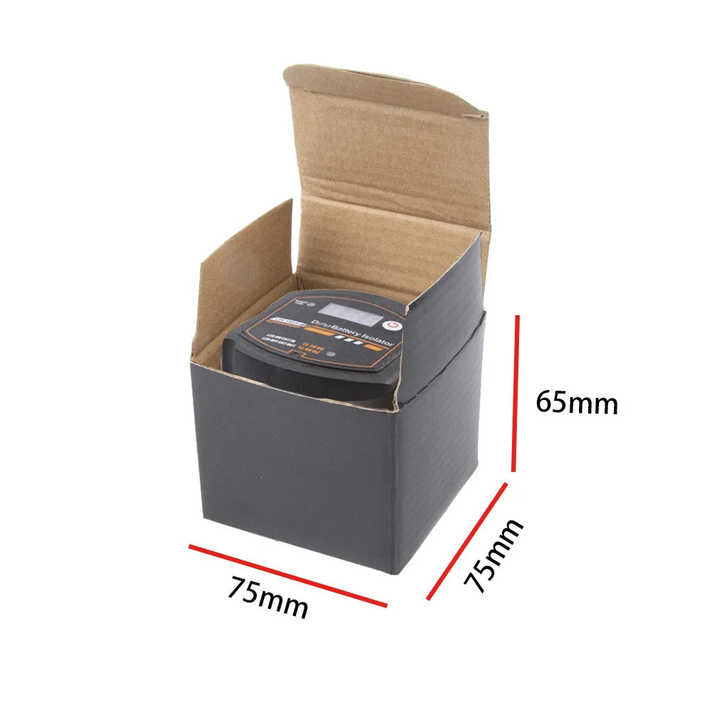 New Smart Dual Battery Isolator 12V 140A Waterproof Digital Voltage Sensitive Relay VSR Switch For Car RV Camper UTV Boat Marine