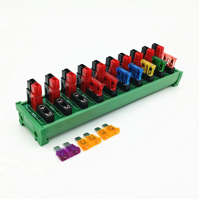 PS-9 DIN Rail Mounting  10-Port Power Splitter Anderson Connector Distributor DC36V 45A.