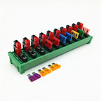 PS-9 DIN Rail Mounting  10-Port Power Splitter Anderson Connector Distributor DC36V 45A.