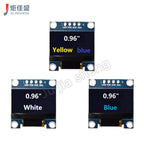 0.96" Inch OLED Display Screen Module I2C IIC 128x64 SSD1315 1306 3.3V-5V Blue/blue Yellow/White for Arduino ESP32 ESP8266