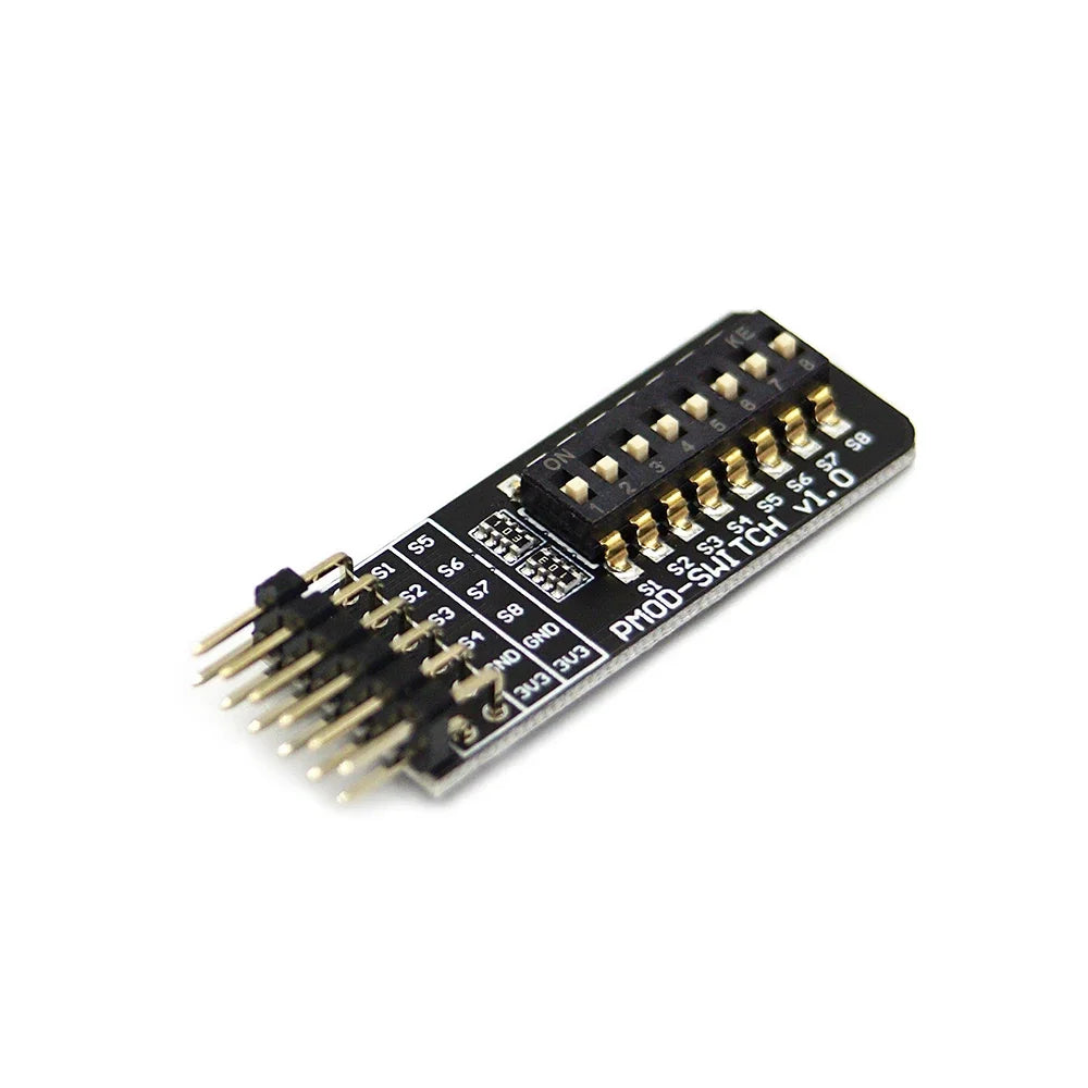 FireChip PMOD-SWITCH Expansion Board ICESugar FPGA Expansion Module Standard PMOD Interface 8 Bit DIP Switch
