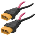  XT60 Plug Female and male Connector with 12AWG Silicon Wire, for Balancing Cars, Drones, Toy Cars, Lithium Batteries and More
