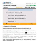 MQ41 Power Quality Analyzer Large Current Rogowski Coil Power Meter Energy Consumption Power Harmonic Waveform Recording