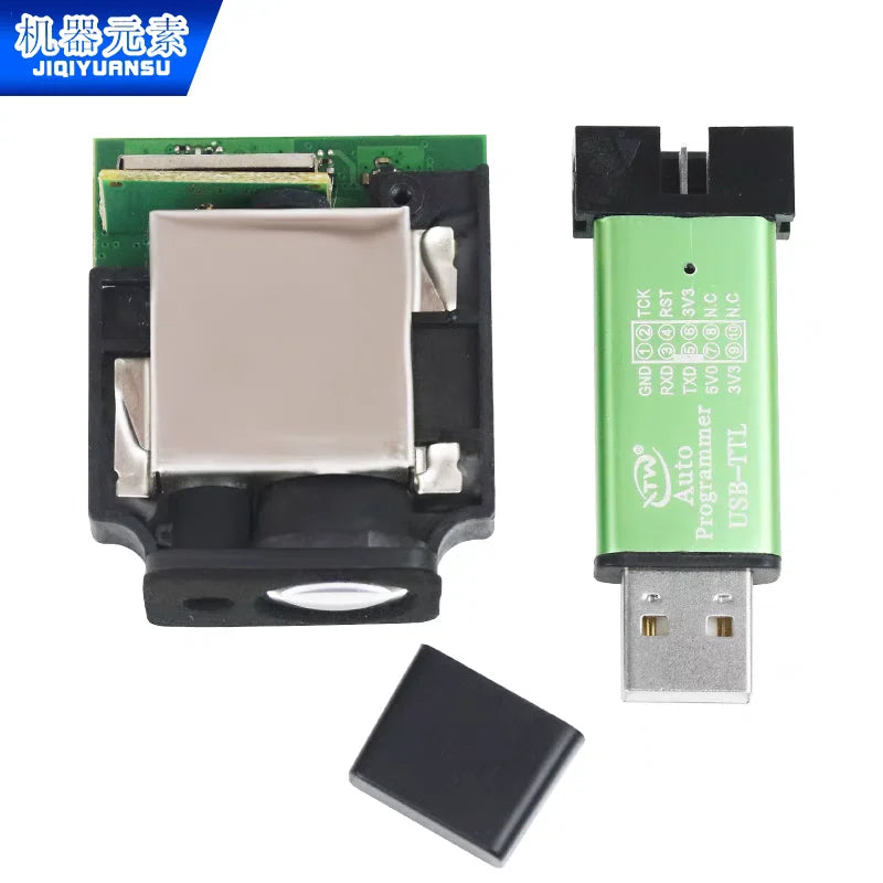 Indoor Distance Measureme 100m TTL Voltage Current Output Accuracy ±1mm Laser Displacement Distance Ranging Photoelectric Sensor