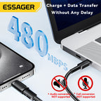 Essager USB C To Lightning Adapter PD 20W Fast Charging OTG USB Type C To Lighting For iPhone 15 14 11 XR Pro Max IOS Converter