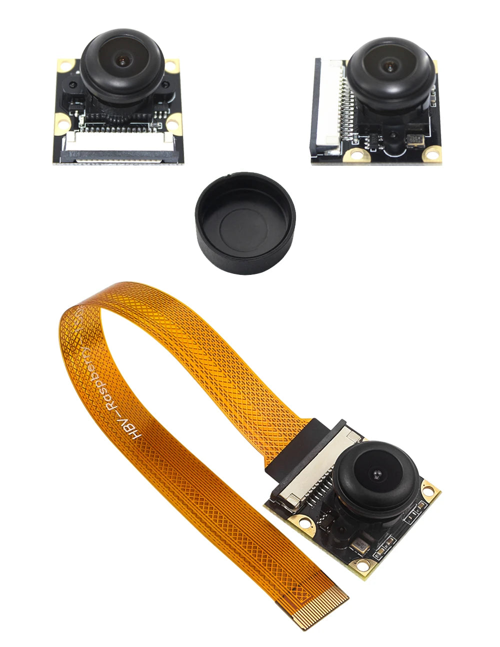 Raspberry Pi 5 Camera 5MP 1080P Optional Night Vision Wide Angle IR-CUT FF AF Cameras for RPI 5 Pi5 Zero