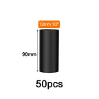 5 Sizes 90mm/3.54inch Heat Shrink Tubing Kit 75 Pcs 4:1 Ratio Adhesive Lined Dual Wall Tube Marine Grade Heatshrink Wrap Tubes