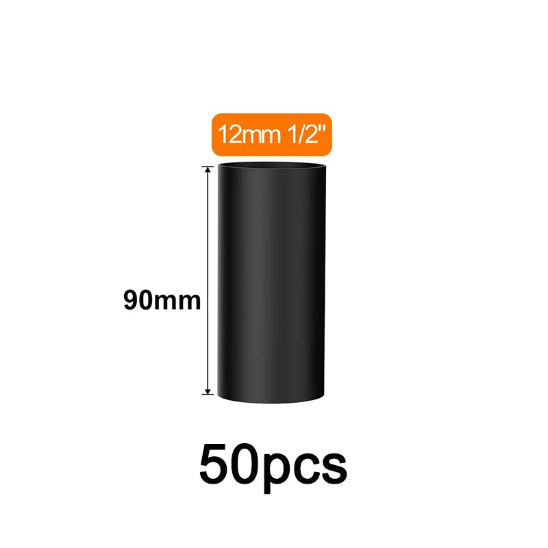 5 Sizes 90mm/3.54inch Heat Shrink Tubing Kit 75 Pcs 4:1 Ratio Adhesive Lined Dual Wall Tube Marine Grade Heatshrink Wrap Tubes