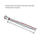 16 19mm Metal Pushbutton Switch High Current 10A Outdoor IP68 Self-Locking Reset Waterproof Start Power Button