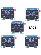 1/5pcs 1.3" 1.3 inch IIC I2C Serial 128x64 SSH1106 Digital OLED LCD Led Display White Blue Module For Arduino 12864 LCD Screen B