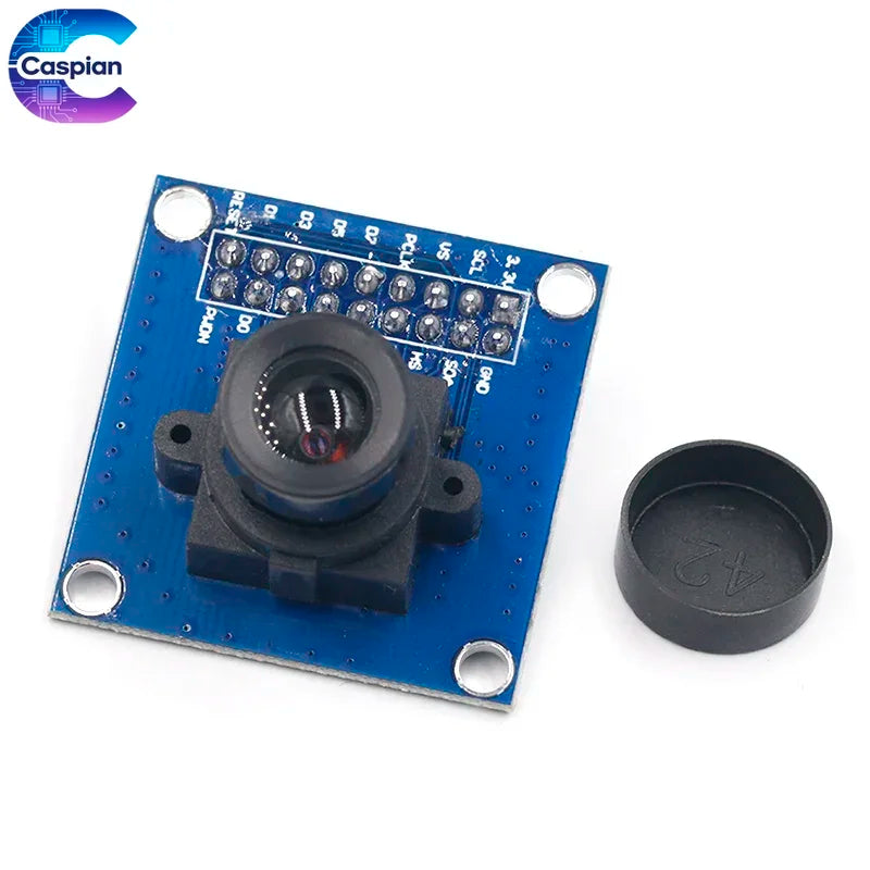 OV7670 Camera Module VGA CIF 640×480 Active Image Size Auto Exposure Control Sensor Board For Arduino