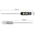 Probe Type Food Thermometer Kitchen Digital Thermometer For Meat Milk Cooking Food BBQ TP300 Electronic Temperature Gauge Tool