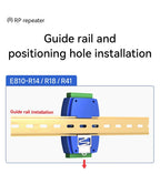 RS485 Hubs Photoelectric Isolation Industrial DC 8-28 V CDEBYTE E810-R Series ESD Protection Power and Signal Isolation