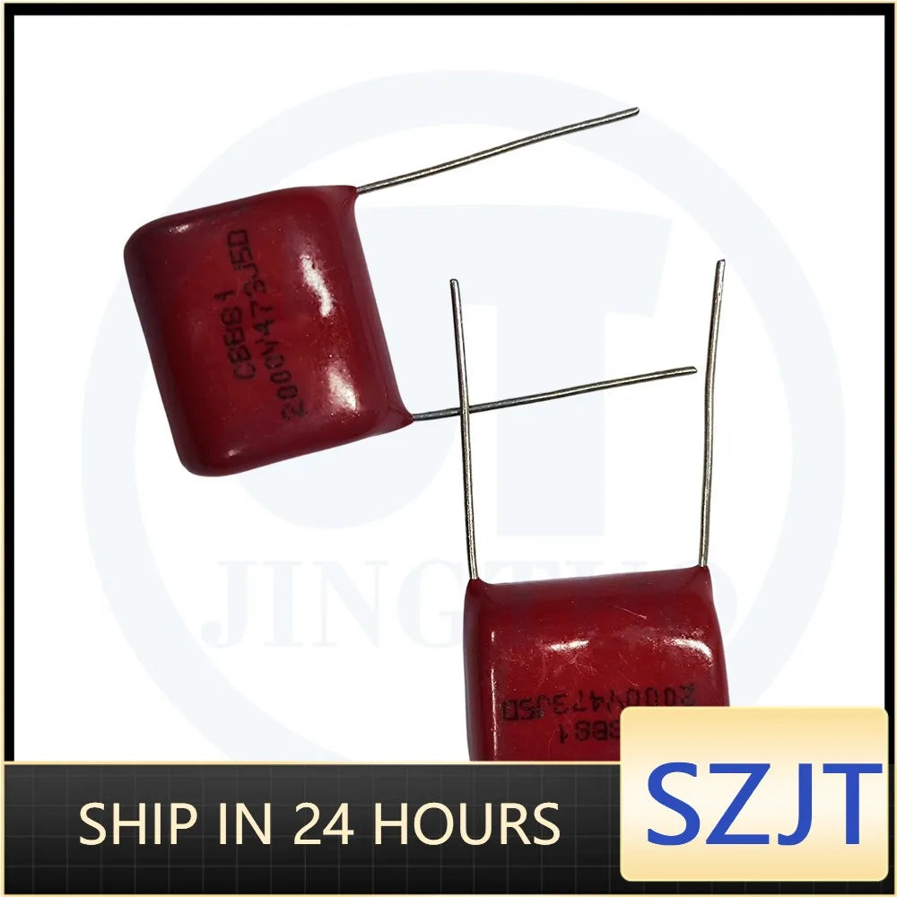 5PCS CBB81 473J2000V 0.047uF 2KV 47NF P20 Polypropylene Film Capacitor 20mm 2000V473J