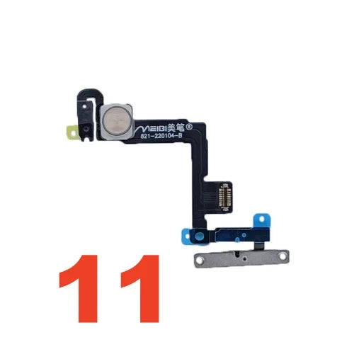 Power Flex Cable for iPhone 14 Plus 15 13 Pro Max 11 12 Volume Flex Ribbon Tape Side Button Distance Ambient Fix Parts