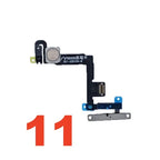 Power Flex Cable for iPhone 14 Plus 15 13 Pro Max 11 12 Volume Flex Ribbon Tape Side Button Distance Ambient Fix Parts