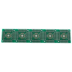 10PCS HTQFP QFN48 PCB Board To DIP48 QFN44 0.5mm Pitch QFP48 QFP44 PQFP LQFP Adapter Board SMT To DIP Adapter Converter Plate