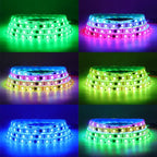 WS2812B WS2811 WS2815 WS2813 DC5V/12V RGB LED Strip WS2812 30/60/144pixels/Leds/M Individually Addressable Tape Light IP30/65/67