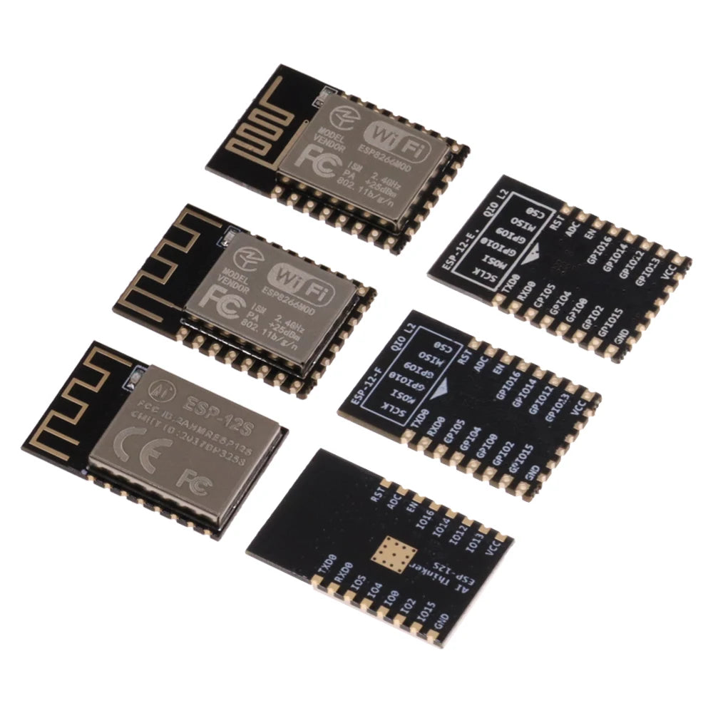 ESP8266 ESP-12F Serial WIFI Module ESP-01 ESP-07 ESP-12S ESP-12E ESP-01S Serial WIFI Wireless Module ESP32 Wireless Transceiver