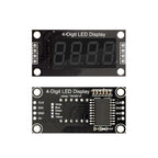 TM1637 LED Display Module 4 Digit 7 Segment 0.36 inch Time Clock Indicator Tube Module Red Blue Green Yellow White for Arduino