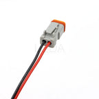 1Pcs DT Waterproof Automotive Connector With 15cm Wiring DT06-2S/DT04-2P 3P 4P 6P 8P 12P Male Female Plug Socket For Automobile