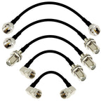 RG174 Cable IEC PAL DVB-T to SMA / F TV Male Plug & Female Jack RF Jumper Pigtail Adapter 20cm