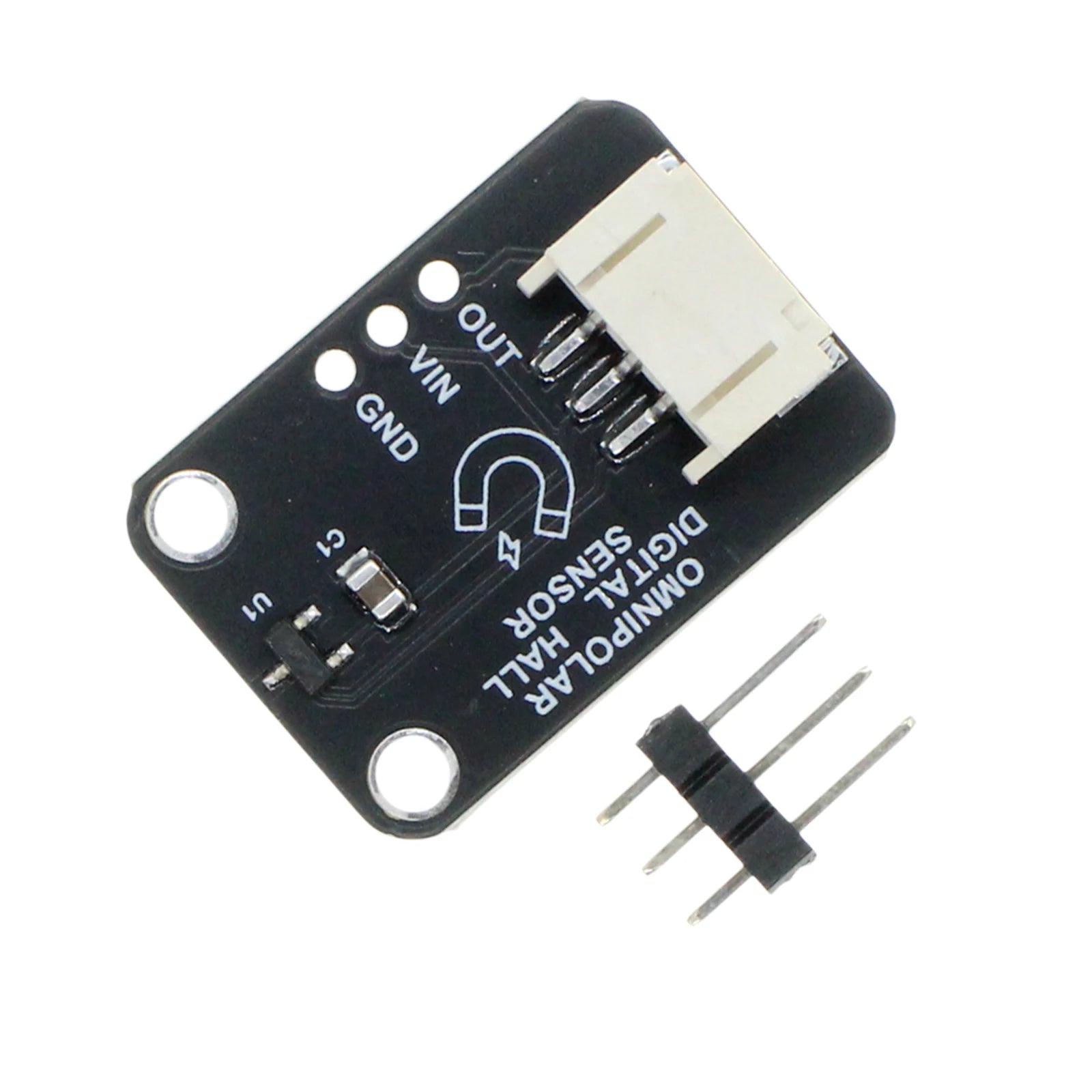 DRV5032 Hall Effect Magnetic Sensor Module Open Drain Digital Output 30kHz Detection