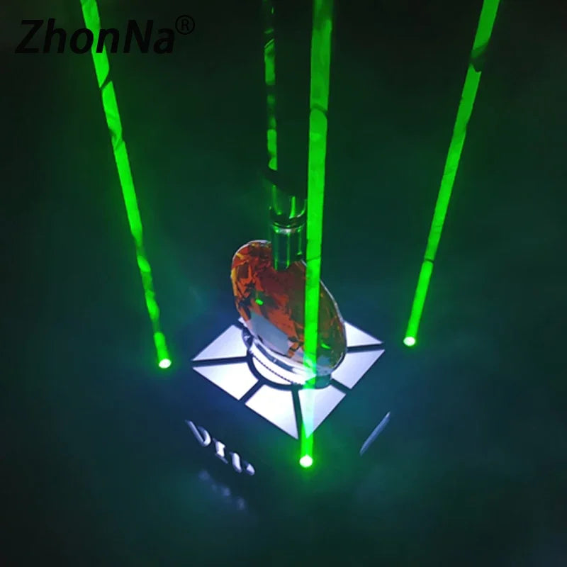 532nm 35mW Green Laser Module 3-5V Copper Laser Spot  Irradiation Positioning Lamp Laser Diode Light Emission Aiming Accessories
