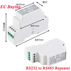 RS485 to RS485 Isolated RS-485 232 Turn 485 Repeater Communication Signal Amplifier Isolator Distance Extender Booster Converter