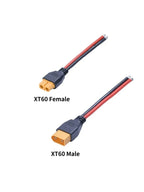 XT60 Plug Female Male Parallel Battery Connector with 14AWG Silicon Wire for RC Airplane Lipo Battery ESC FPV Drone Car Boat