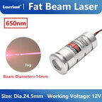 Red Green Blue Fat Beam Laser Module Diode for Halloween Haunted House Escape Room KTV Bar Ball