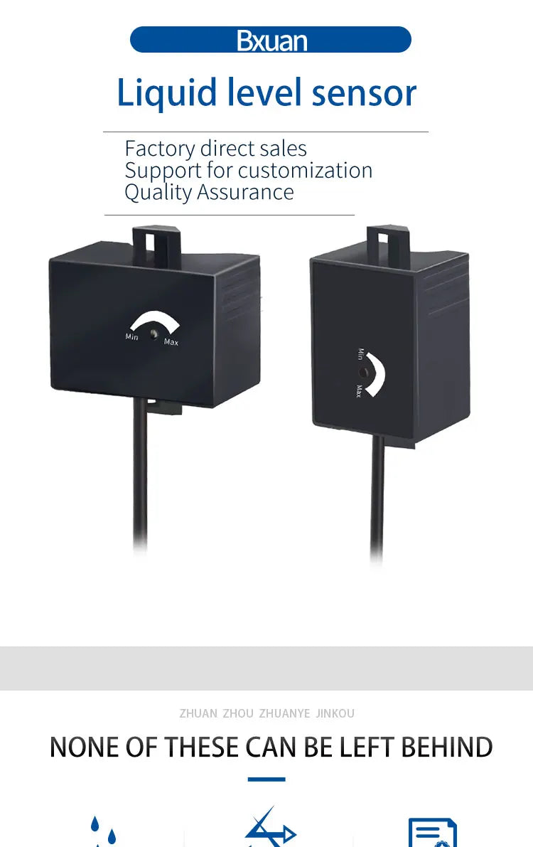 E2K-L13MC1 Pipeline Liquid Level Sensor NPN PNP 12-24VDC Capacitive Proximity Switch Sensor Detecting Liquid Level