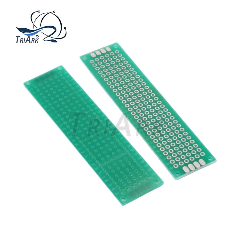 PCB Tinned Board 2x8 3x7 5x7 6x8 7x9 8x12 9x15 10x15 15x20 18x30 20x30cm FR4 Single sided doublel Universal Circuit Perfboard