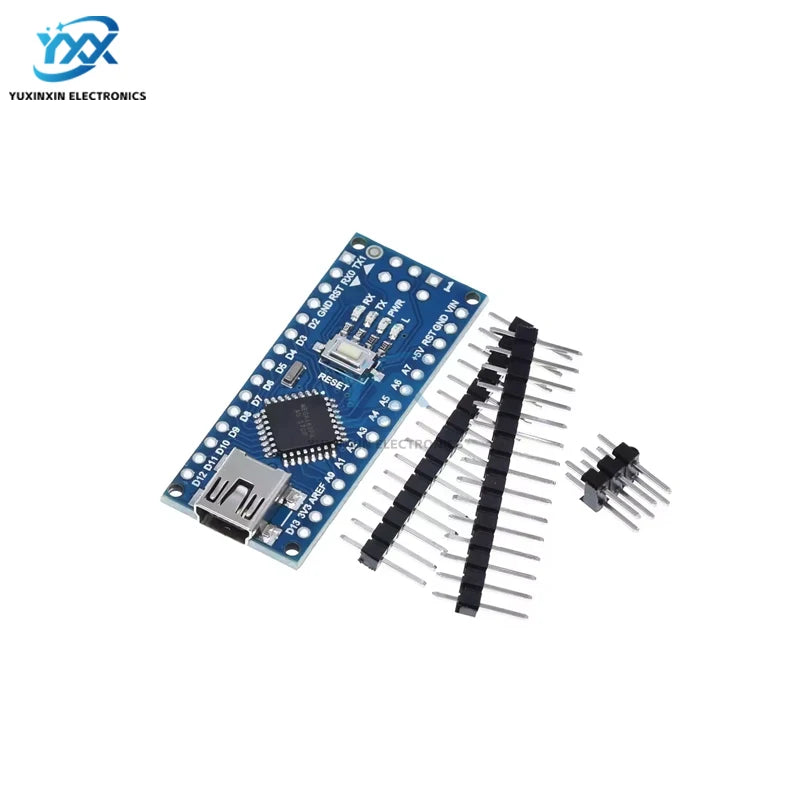 1PCS Arduino Nano Compatible Board ATmega168 ATmega168PA-AU Controller with CH340 CH340C USB Driver Replace CH340G