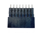 20pcs 2.54mm PC104 Single Row Extra 2.5/5/7.5mm Spacer Elevated Extended High Plastic Industrial 2.5mm PCB Female Header Socket