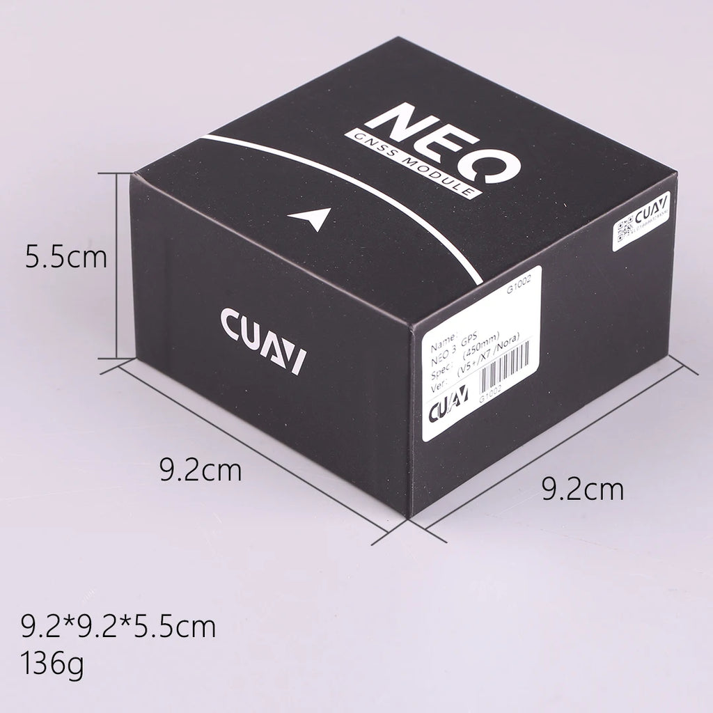 CUAV New NEO 3 GNSS M9N Module for Pixhawk Compass Support Ardupilot PX4 Open Source Navigation